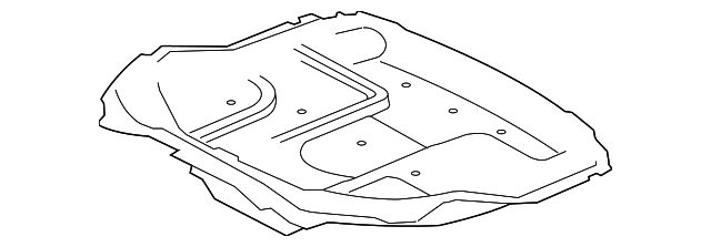 C2P11924 Деталь REAR FLOOR PAN