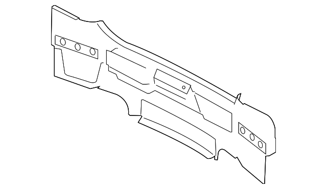 C2P3364 Деталь REAR BODY PANEL