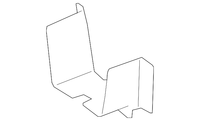 C2P24880 Деталь BUMPER BRACKET, LEFT