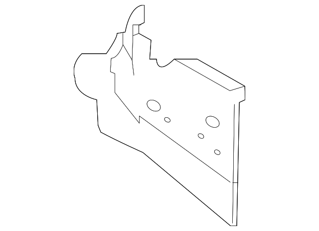 C2P18658 Деталь CLOSING PLATE, RIGHT