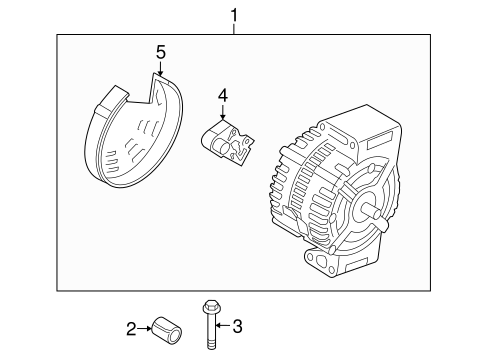 Alternator for 2008 Volvo XC70 #0