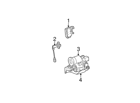 Electrical/Ride Control Components for 2003 Ford Explorer #1