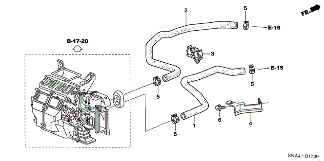 Clamp, Water Hose (21.7MM) (Chuo Spring) Clamp, Water Hose (21.7MM) (Chuo Spring)