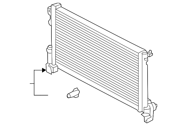 31338288 Деталь RADIATOR