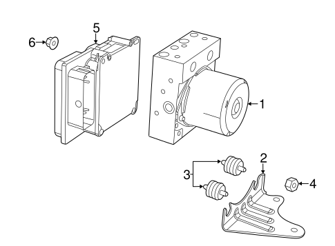 Electrical/ABS Components for 2015 Fiat 500 #1