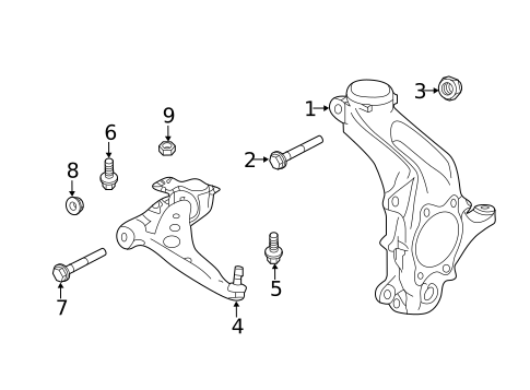 Suspension Components for 2020 Infiniti QX50 #0