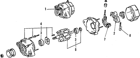 ELECTRICAL/ALTERNATOR for 2002 Toyota Celica #2