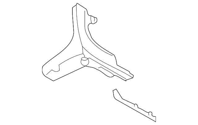 986-504-393-00-01C Деталь SIDE COVER, LEFT