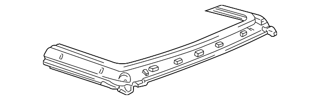 F87Z1003418AA Деталь HEADER PANEL