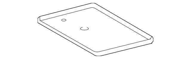 88970965 Деталь BATTERY TRAY