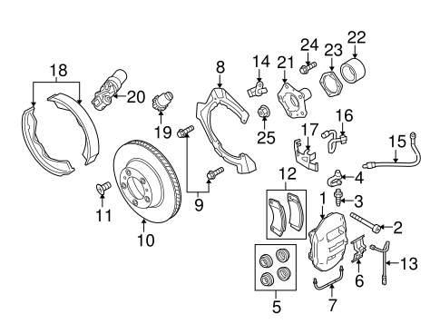 Panamera BRAKE COMPONENTS 2