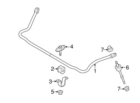 Front Suspension/Stabilizer Bar & Components for 2016 Ford F-350 Super Duty #2