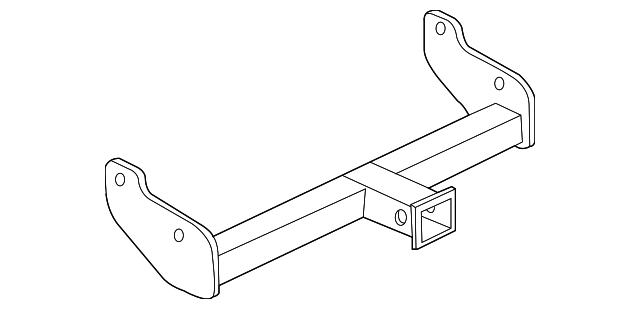 12499838 Деталь TRAILER HITCH