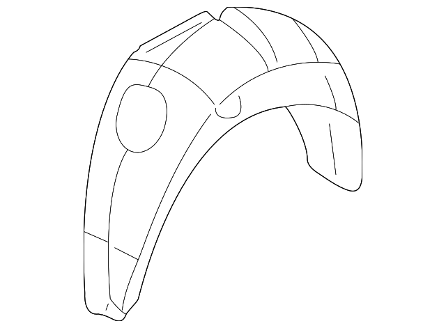 15890139 Деталь LINER, LEFT