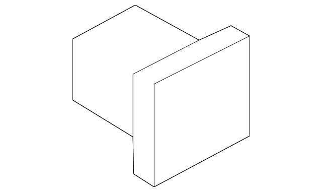 KNN000020 Деталь TRAILER HITCH END CAP, RIGHT