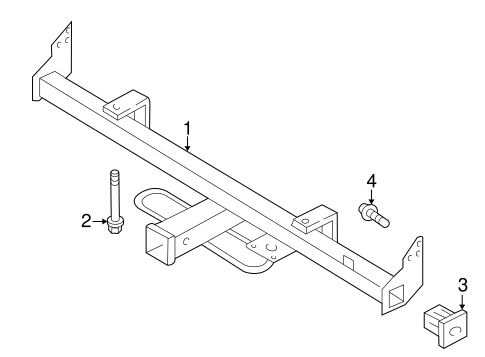 Trailer Hitch Components for 2003 Land Rover Freelander #0