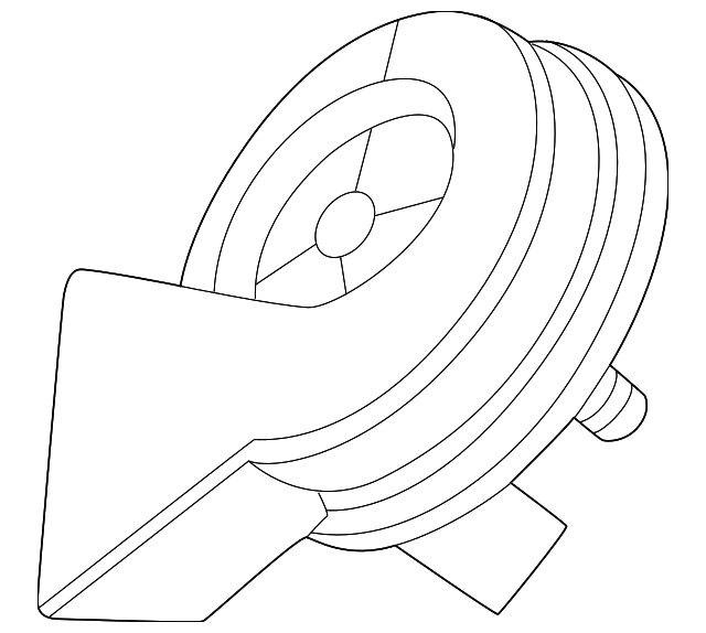 30855942 Деталь HORN, RIGHT