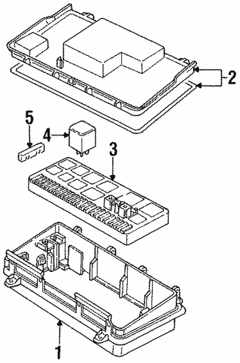 Fuse & Relay for 1994 Audi Cabriolet #0