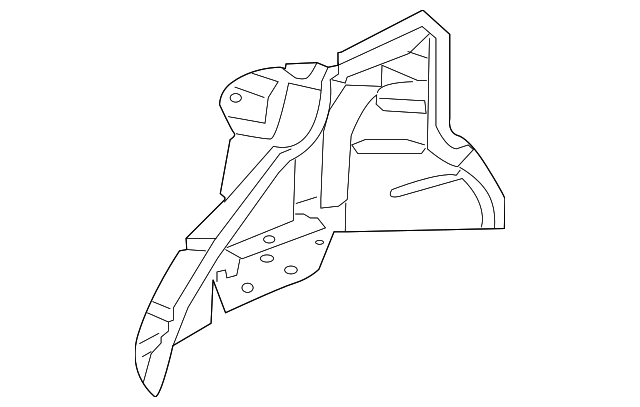 ALR9658 Деталь INNER WHEELHOUSE, RIGHT