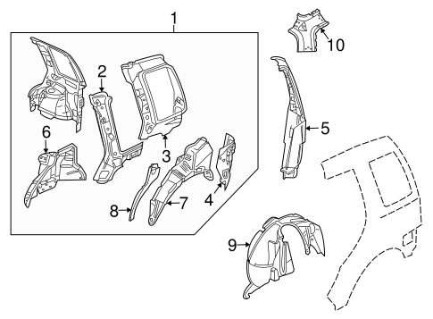 Freelander INNER STRUCTURE