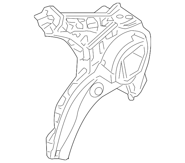 6E5Z-5427790-A Деталь INNER PANEL, RIGHT