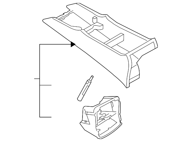 955-553-243-00-5Q2 Деталь CONSOLE BODY