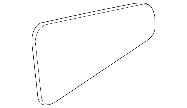 AR3Z-6329710-A Деталь QTR GLASS, RIGHT