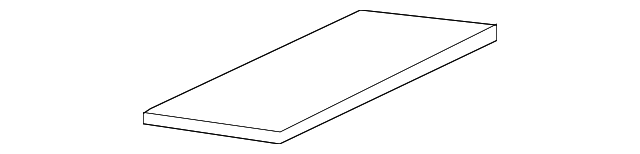 986-504-861-01-G2X Деталь TRIM PLATE, LEFT