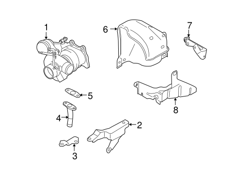 9-2X TURBOCHARGER & COMPONENTS