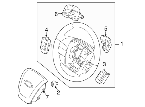Fuel System/Cruise Control for 2012 Ford Taurus #2