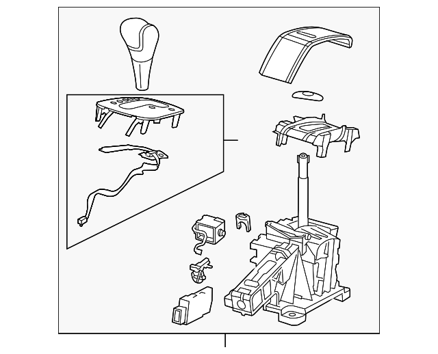 55562600 Деталь SHIFTER ASSY