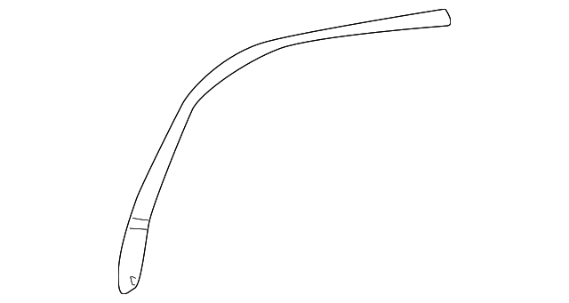 5W6Z-7651701-APTM Деталь DRIP MOLDING, LEFT