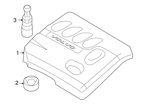 C30 ENGINE APPEARANCE COVER