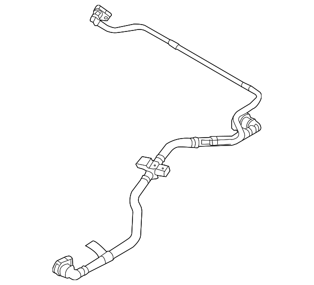 F1FZ-9C047-B VAPOR HOSE