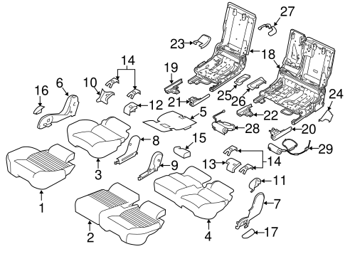 Discovery Sport SECOND ROW SEATS 5