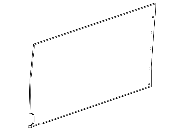 CK4Z-6142410-P Деталь UPPER PANEL, RIGHT