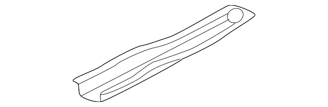 21018620 Деталь RAIL END, RIGHT