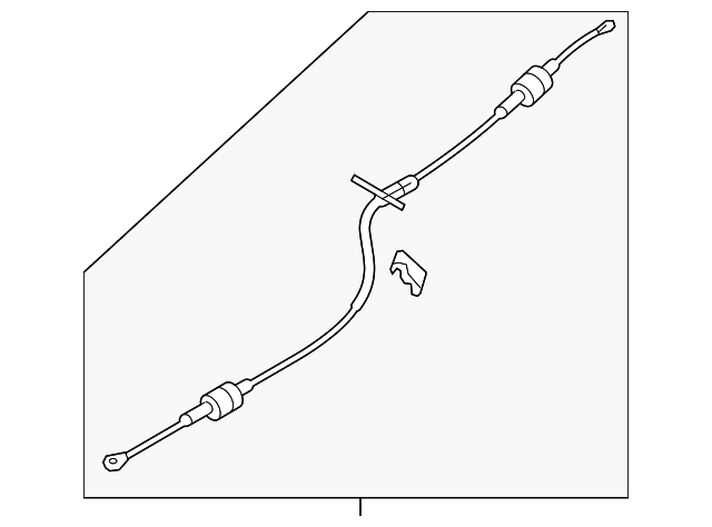 31256940 Деталь CONTROL CABLE