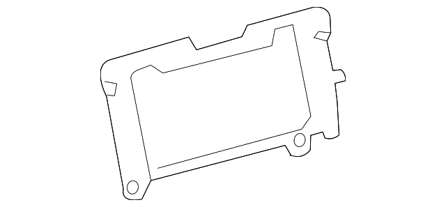 T2H4898 RADIO BEZEL BRACKET