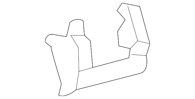 T2H6497 CENTER PANEL BRACKET, LEFT
