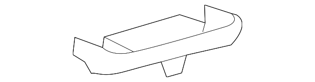 T2H4246PVJ CENTER MOLDING, LEFT