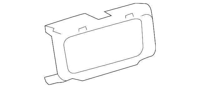 T2H4895 RADIO BEZEL