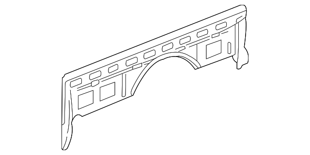 15251784 Деталь INNER PANEL, RIGHT