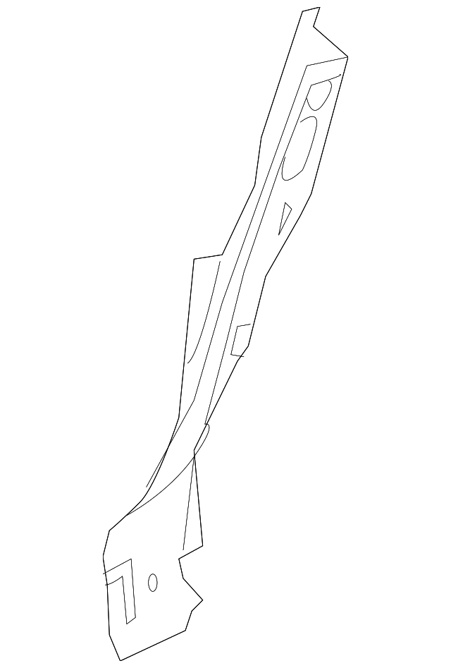 8A5Z-5428408-A Деталь LOCK PLR REINF, RIGHT