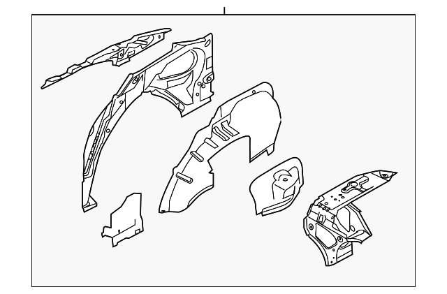 DG1Z-5427790-A Деталь INNER PANEL, RIGHT