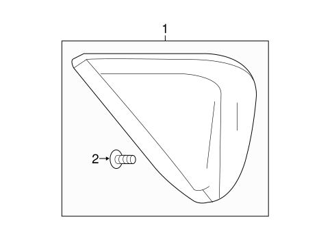 Exterior Trim - Quarter Panel for 2016 Chevrolet Volt #0