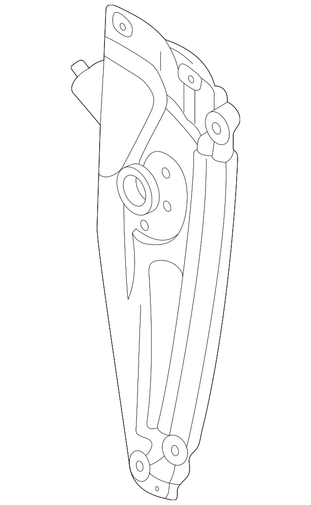 CVH500100 Деталь REGULATOR, RIGHT