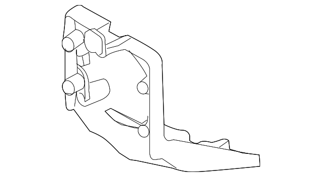 9S4Z-15266-A Деталь MOUNT BRACKET, RIGHT