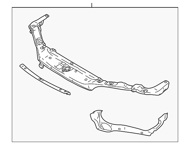 21018507 Деталь UPPER TIE BAR