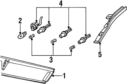 Mark VIII BULBS - CHASSIS 4